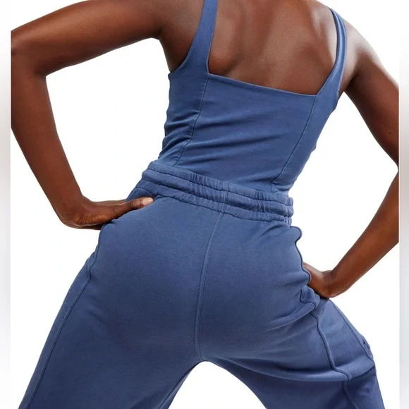 FREE PEOPLE - FP Movement inbound onesie midnight navy XS - Picture 4 of 12